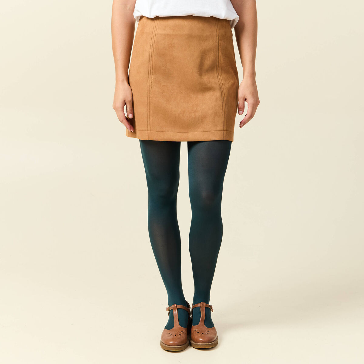 Jupe marron femme