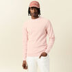 Pull éco-responsable rose clair homme