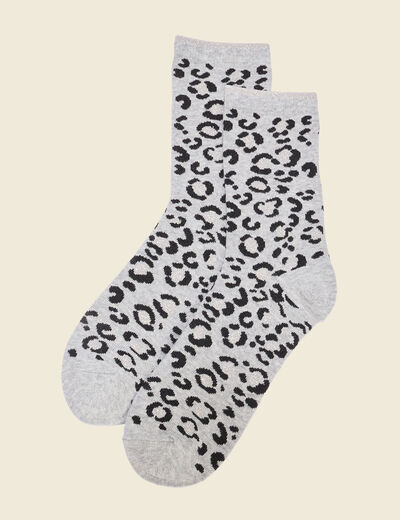 Chaussettes gris femme