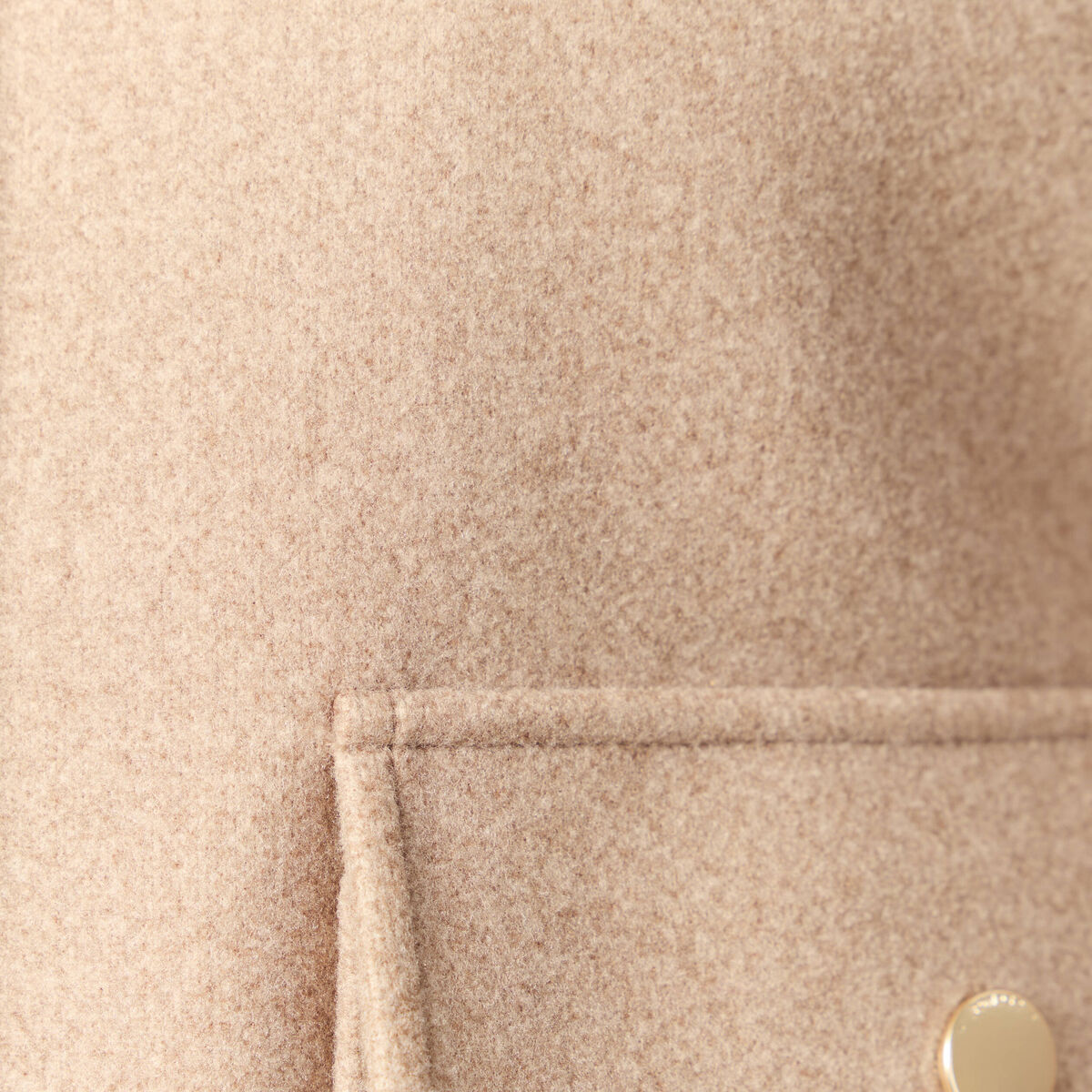Blouson manches longues doubl&eacute; sable femme