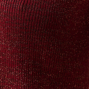 Débardeur tricot noué rose framboise femme