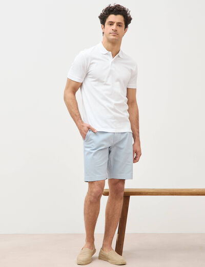 Bermuda bleu ciel homme