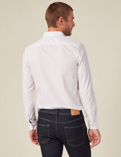 Chemise blanc homme