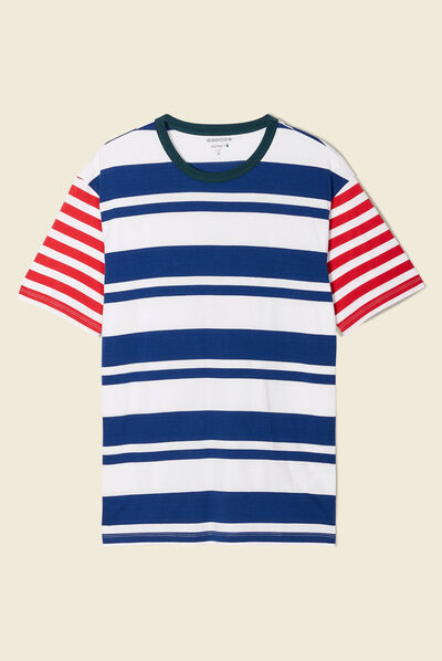 T-shirt éco-responsable ecru homme