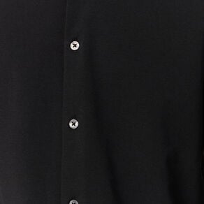chemise manches longues noir homme Chemise manches longues noir homme
