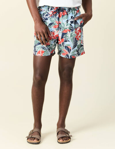 Short de bain bleu marine homme