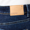 Jeans bootcut denim brut femme