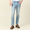 Jeans slim 5 poches denim used homme