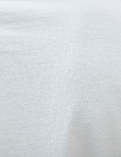 T-shirt ample en coton manches courtes gris clair homme