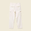 Pantalon cargo large longueur 32 ecru homme