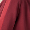 Gilet manches longues zippé prune femme