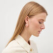Boucles d'oreilles rose femme