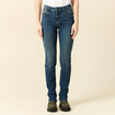 Jeans Demi - regular taille haute denim stone femme