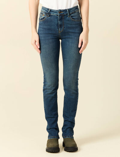 Jeans Demi - regular taille haute denim stone femme