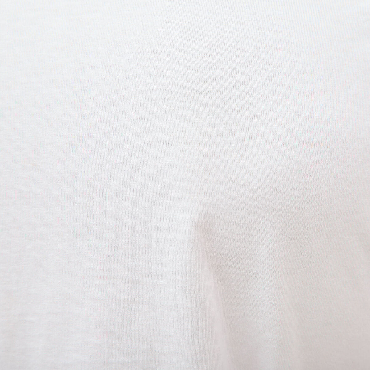 T-shirt en coton manches courtes blanc homme