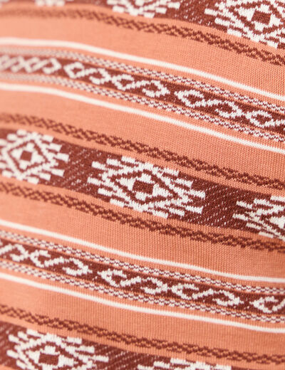 T-shirt manches courtes rose homme