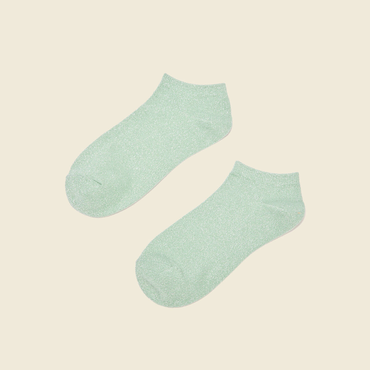 Chaussettes vert clair femme