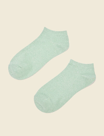 Chaussettes vert clair femme
