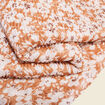 Foulard plissé beige femme