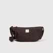 Sac bandouli&egrave;re avec doublure vert olive femme