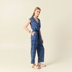 Combinaison éco-responsable bleu femme
