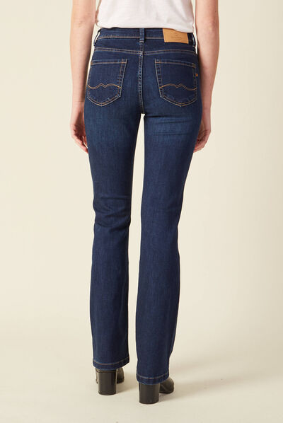 Jeans Yoko - bootcut denim brut femme