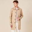 Trench éco-responsable beige homme