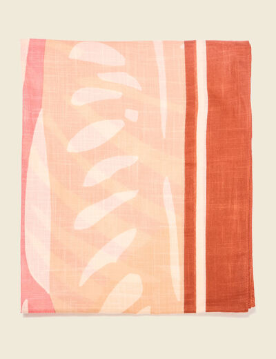 Foulard jaune femme