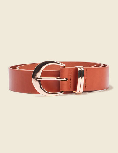 Ceinture marron femme