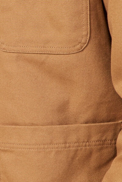 Blouson éco-responsable vert kaki homme