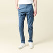 Pantalon chino slim bleu foncé homme