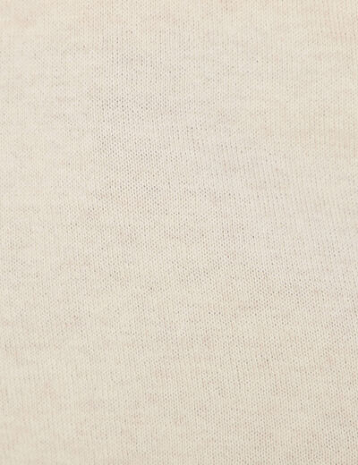 Pull à manches longues creme femme