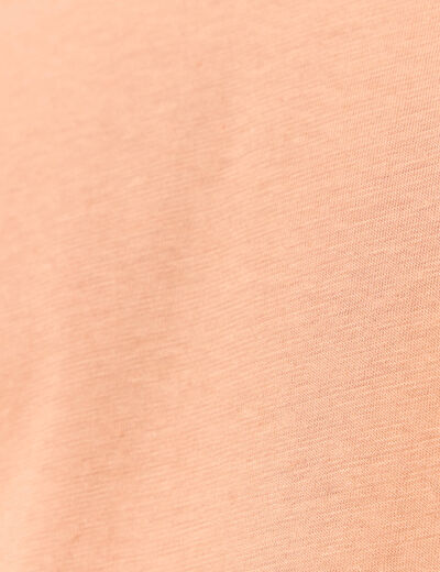 T-shirt manches courtes vieux rose homme