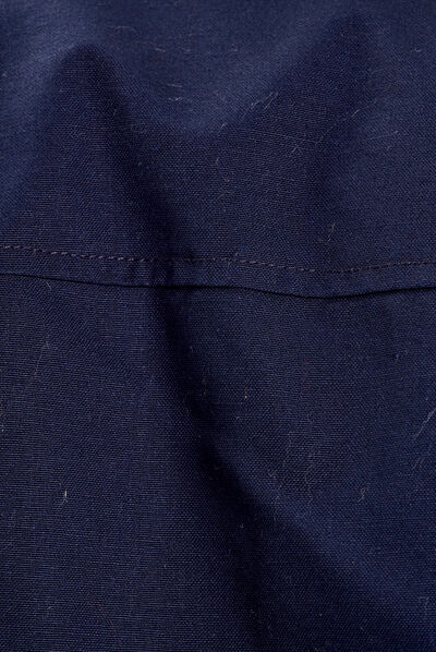Blouson droit éco-responsable bleu marine homme