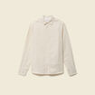 Chemise manches longues beige fonce homme