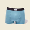 Lot 3 boxers bleu pétrole homme