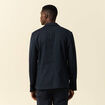 Veste blazer stretch bleu marine homme