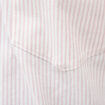 Chemise manches longues col am&eacute;ricain rose poudr&eacute;e homme