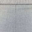 Pantalon large fluide gris femme