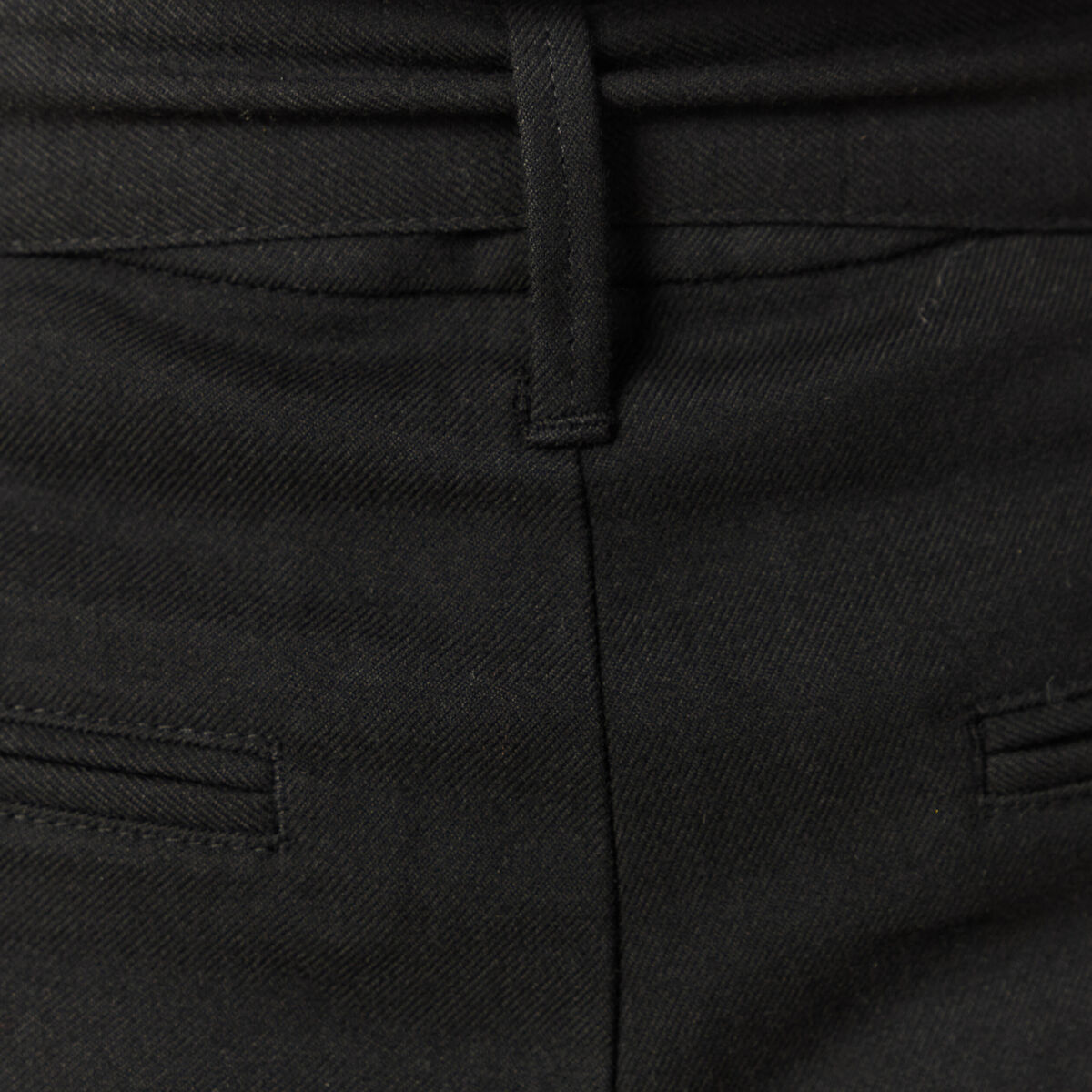 Pantalon paperbag noir femme