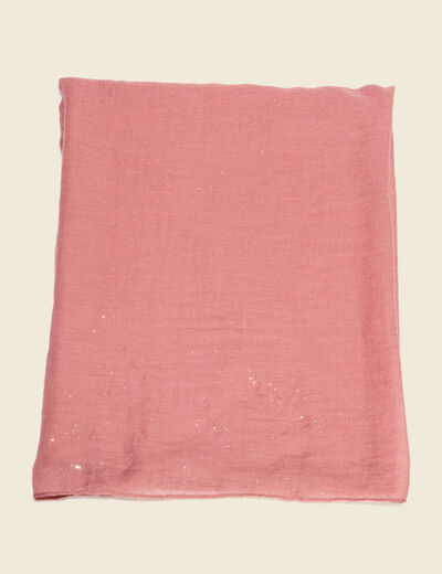 Foulard mauve femme
