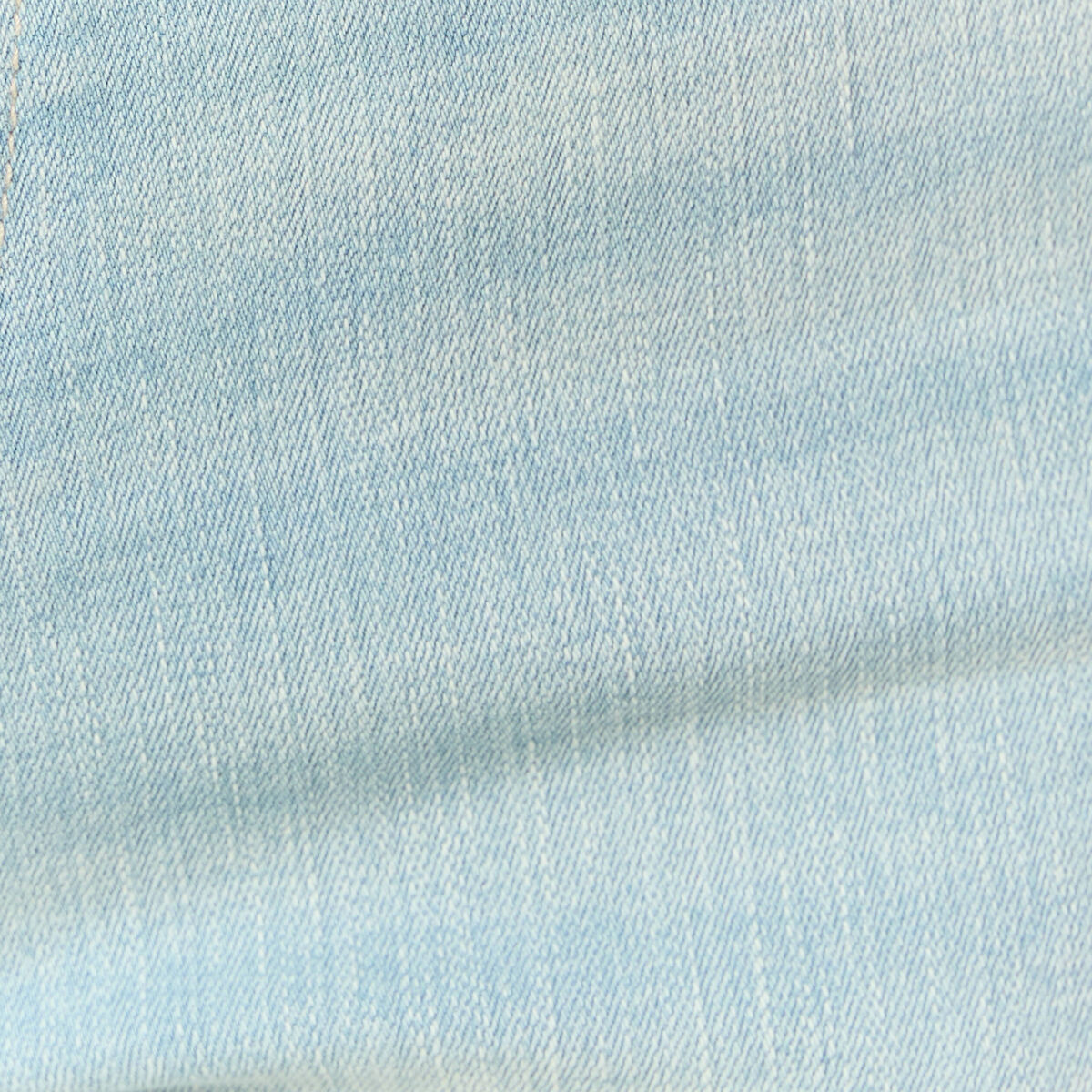 Jeans slim taille haute denim bleach femme