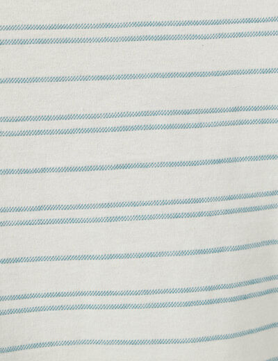 T-shirt éco-responsable bleu ciel homme