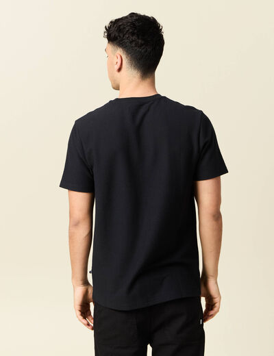 T-shirt manches courtes noir homme
