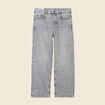 Jeans large 5 poches longueur 32 denim snow gris homme