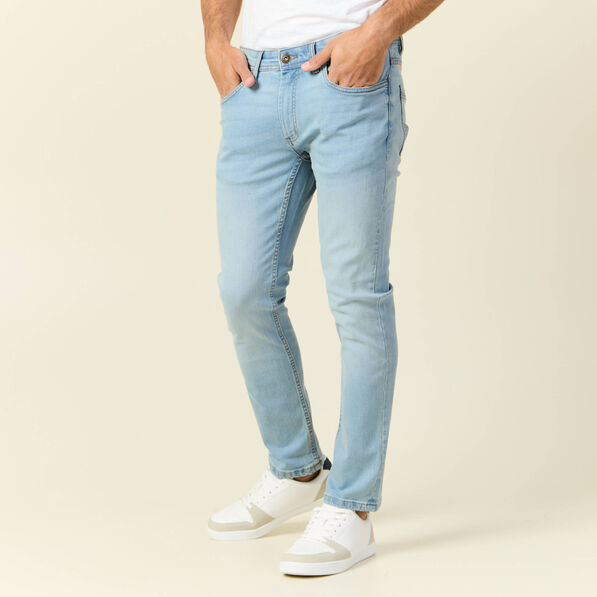 Jeans slim éco-responsable denim used homme