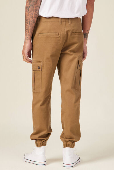 Pantalon battle beige homme