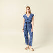 Combinaison éco-responsable bleu femme