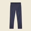 Pantalon chino straight bleu foncé homme