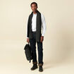 Chemise manches longues blanc homme